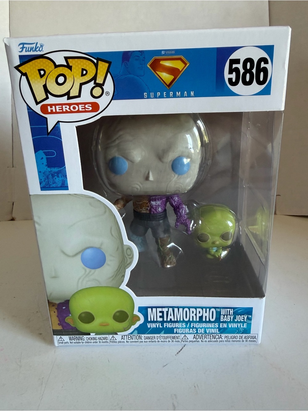 Funko Metamorpho with Baby Joey - White, Blue, Purple, Green